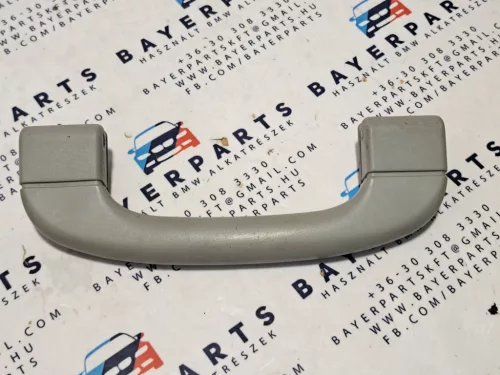 BMW E90 E91 E60 E61 E84 X1 sedan touring tetőkárpit bal jobb első szürke kapaszkodó