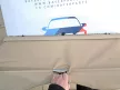 BMW E46 touring kombi bézs rolós kalaptartó
