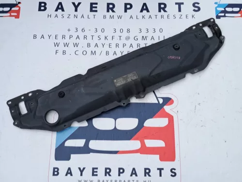 BMW E60 E61 E63 E64 zárhíd homlokfal felső fém takaró burkolat