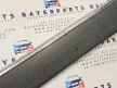 BMW E39 sedan fekete króm csíkos bal hátsó lökhárító díszléc - PDC-s