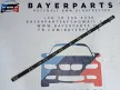 BMW E46 sedan touring fekete jobb első ajtó díszléc