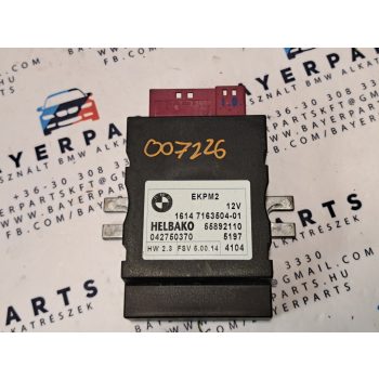   BMW E87 E90 E60 X5 EKPM ekpm2 AC üzemanyag szivattyú relé vezérlő modul doboz