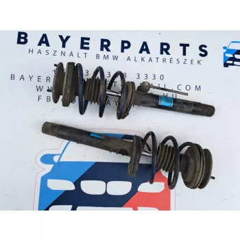   BMW E46 330d első gólyaláb lengéscsillapító rugó pár - ültetett 