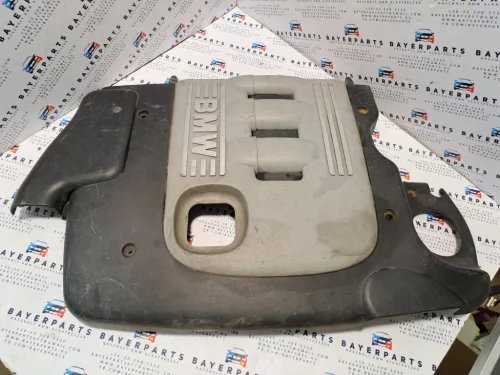 BMW E46 318d 320d M47N 150le motor burkolat borítás műanyag - karcos