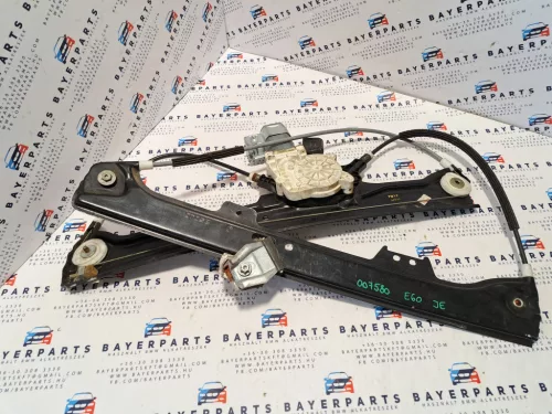 BMW E60 E61 jobb első ablakemelő szerkezet motor kompletten 