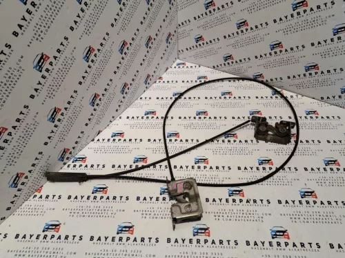 BMW E87  E90 E91 motorháztető nyitó kar beltér bowden ház fogantyú és bowden 