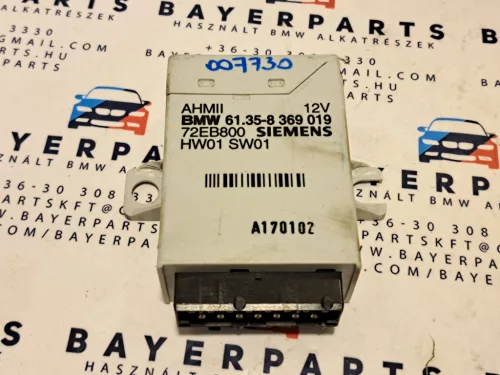 BMW E46 E38 E39 X5 gyári vonóhorog modul doboz vezérlő AHM II