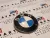 Bmw E46 E90 F30 stb. 74mm bontott hátsó embléma - kopott