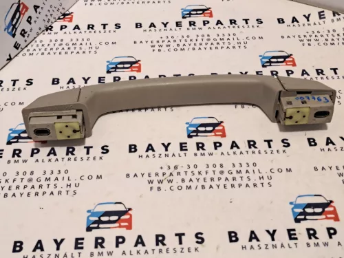 BMW E83 x3 tetőkárpit bal jobb első szürke kapaszkodó
