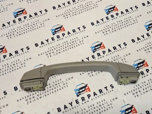 BMW E83 x3 tetőkárpit jobb hátsó szürke kapaszkodó