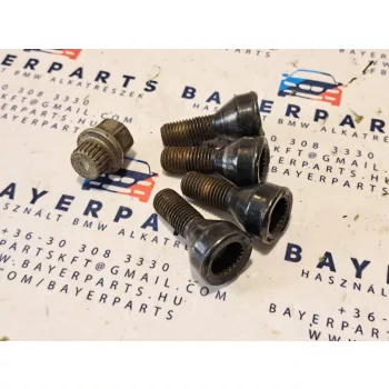   BMW E21 E30 E36 E46 E90 E87 E28 E34 E39 E60 E32 E38 X1 X5 stb. gyári kerékcsavar kerék csavar kerékőr őr /38/