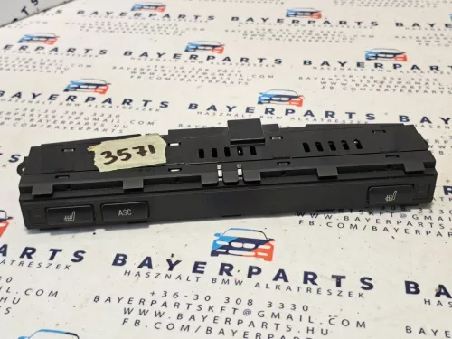 BMW E46 ASC ülésfűtés panel kapcsoló schaltzentrum