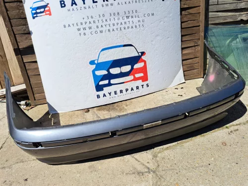 BMW E46 sedan facelift szürke stahlgrau hátsó lökhárító lökös héj