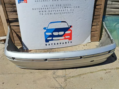 BMW E46 sedan facelift ezüst titansilber titansilver hátsó lökhárító lökös héj