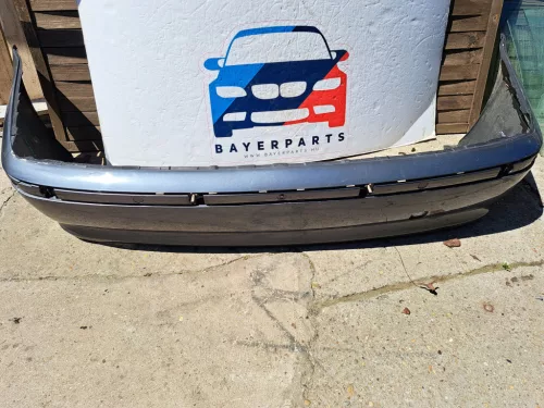 BMW E46 sedan facelift szürke stahlgrau hátsó lökhárító lökös héj - sérült