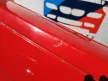 BMW E46 coupe piros hátsó lökhárító héj - sérült