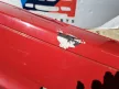 BMW E46 coupe piros hátsó lökhárító héj - sérült