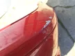 BMW E46 coupe piros hátsó lökhárító héj - sérült