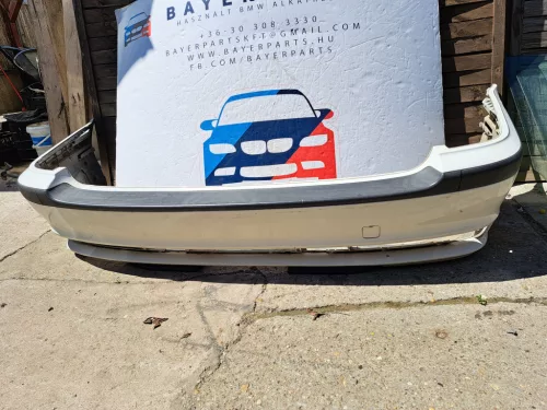 BMW E46 touring fehér hátsó lökhárító héj