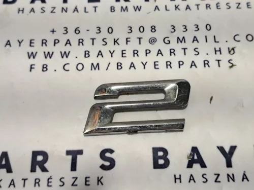 Bmw E46 hátsó gyári hátsó 2-es 2 típusjelzés csomagtérfedél embléma felirat