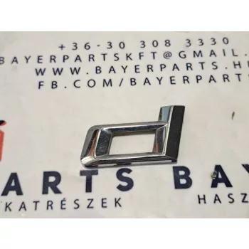   Bmw E46 hátsó gyári hátsó diesel d típusjelzés csomagtérfedél embléma felirat  