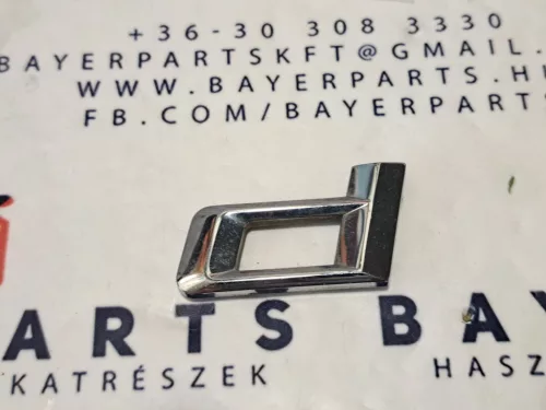 Bmw E46 hátsó gyári hátsó diesel d típusjelzés csomagtérfedél embléma felirat  