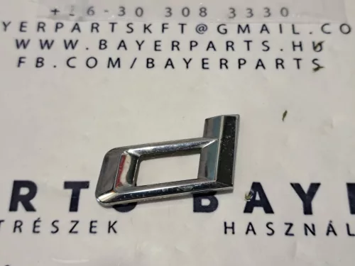Bmw E46 hátsó gyári hátsó diesel d típusjelzés csomagtérfedél embléma felirat  