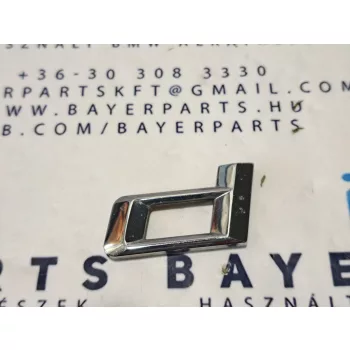   Bmw E46 hátsó gyári hátsó diesel d típusjelzés csomagtérfedél embléma felirat  