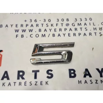   Bmw E46 hátsó gyári hátsó 5-ös 5 típusjelzés csomagtérfedél embléma felirat  