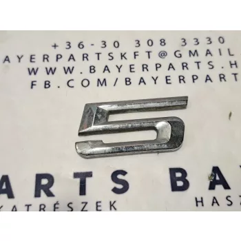  Bmw E46 hátsó gyári hátsó 5-ös 5 típusjelzés csomagtérfedél embléma felirat  