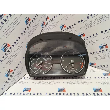   BMW E90 E91 E92 E93 X1 diesel angol MPH óracsoport km óra csoport műszer