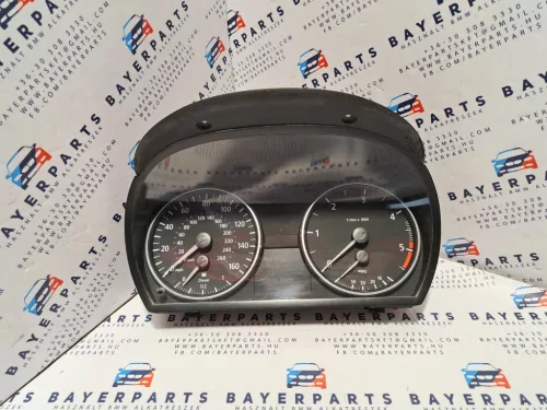 BMW E90 E91 E92 E93 X1 diesel angol MPH óracsoport km óra csoport műszer