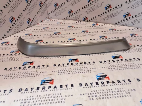 BMW E90 E91 bal hátsó ezüst ajtó díszléc dekorléc dekor léc