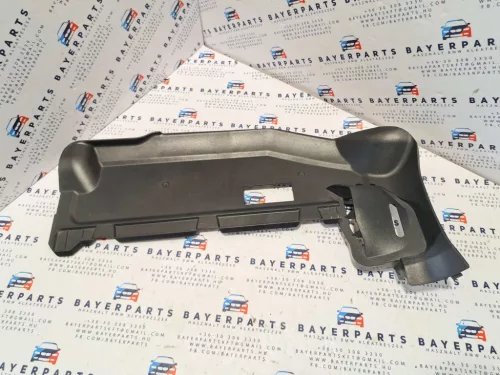 BMW E46 fekete kesztyűtartó alatti lábtér burkolat borítás 