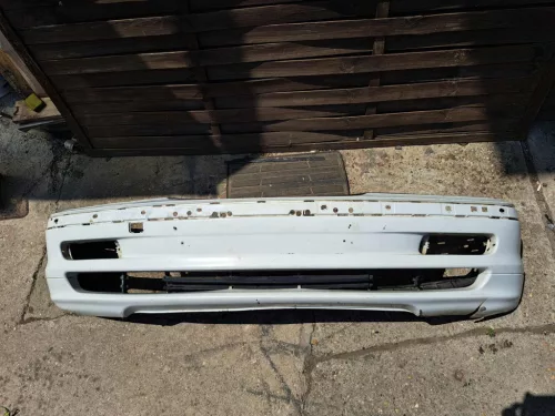 BMW E46 sedan touring fehér első lökhárító lökös ütköző héj - foglalkozós