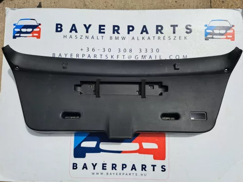 BMW E46 compact fekete csomagtér csomagtartó ajtó burkolat borítás kárpit