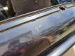 BMW E39 sedan fekete hátsó lökhárító - sérült 
