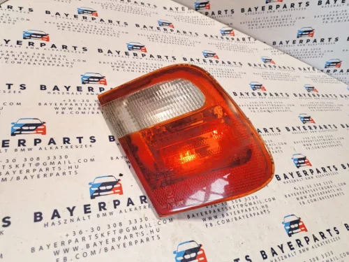 BMW E46 sedan facelift előtti bal hátsó csomagtér tolató lámpa világítás lámpa