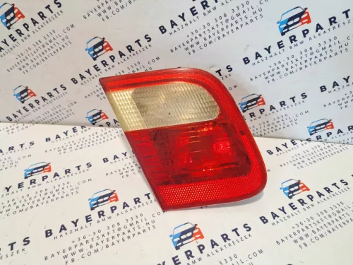 BMW E46 sedan facelift előtti bal hátsó csomagtér tolató lámpa világítás lámpa