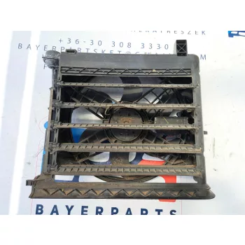   BMW E46 320d M47 M47N ventilátor hűtőventilátor keret zsalu zsalugáter - rossz ventivel