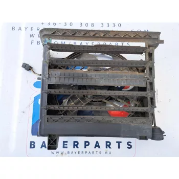   BMW E46 320d M47 M47N ventilátor hűtőventilátor keret zsalu zsalugáter - rossz ventivel