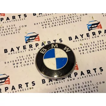   BMW E46 E30 E36 E39 E38 E90 X5 stb bontott első embléma 82mm