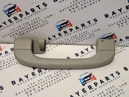 BMW E90 E91 E60 E61 E84 X1 sedan touring tetőkárpit bal hátsó szürke kapaszkodó