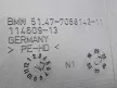 BMW E81 E82 E87 E88 E90 E91 E92 X1 E84 bal hátsó alsó fűtés légbeömlő légbefúvó cső légcsatorna 