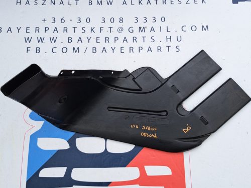 BMW E46 bal hátsó alsó fűtés légbeömlő légbefúvó cső légcsatorna