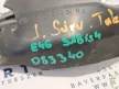 BMW E46 sedan touring compact jobb első levélrács szigetelés tömítés lefolyó esőlevezető gumi - kis hibával