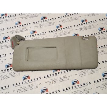 BMW E39 sedan touring szürke bal sminktükrös napellenző BMW E39 sedan touring szürke bal sminktükrös napellenző