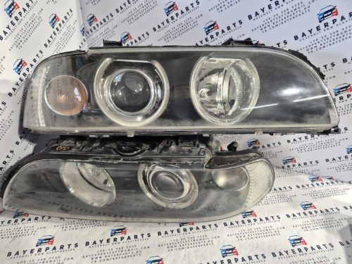 BMW E39 facelift első xenon lámpa fényszóró szett - foglalkozós