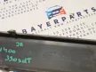 BMW E46 touring fekete jobb hátsó lökhárító díszléc