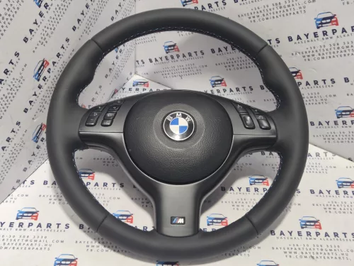 BMW E46 E39 X5 M kormány sportkormány bőrkormány multikormány bőr sport multi kormány - új bőrözéssel